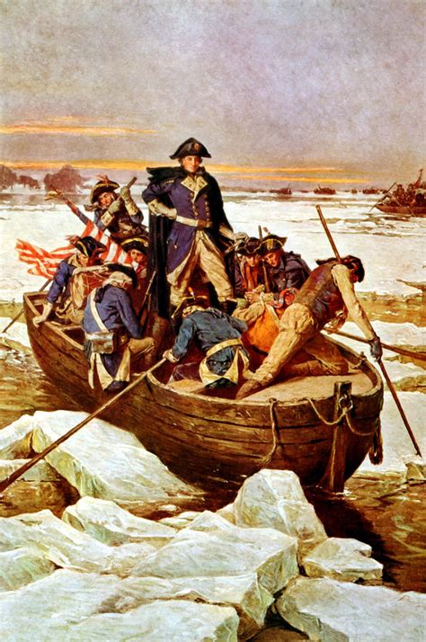 General Washington Crossing The Delaware River By War Is Hell Store