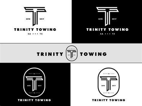 Trinity Towing Logo Concept Wip By Barak Tamayo On Dribbble