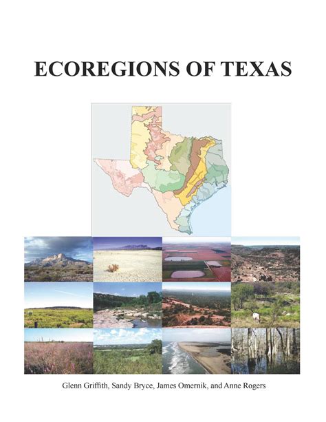 Ecoregions Of Texas The Portal To Texas History