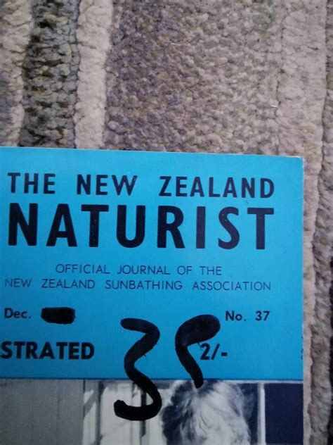 The New Zealand Naturist Official Journal Of The New Zealand Sunbathing Association Sept