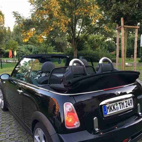 Mini Cooper S Cabrio Schwarz 170 PS 61700 Km Neue Artikel Der