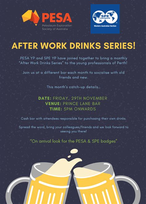 Spe Pesa After Work Drinks Series Spe Wa