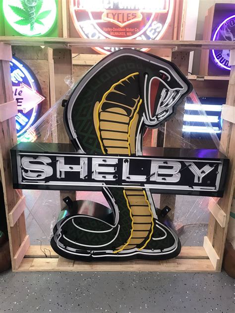 Shelby Cobra Neon Sign Brand New