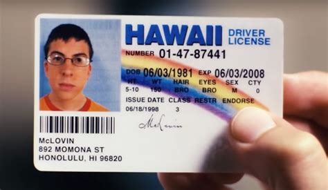 Man 20 Arrested At Iowa Bar With Fake ‘mclovin Id From Movie