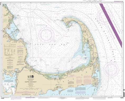 2013 Nautical Chart Map Of Cape Cod Bay Massachusetts Etsy Cape Cod