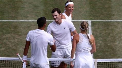 Wimbledon 2018 Briton Jamie Murray And Partner Victoria Azarenka Into Mixed Doubles Final Bbc Sport