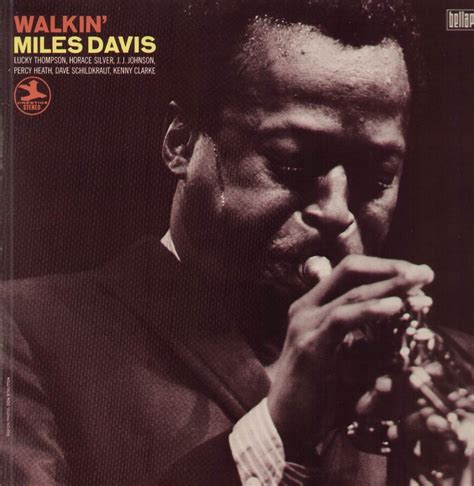 Miles Davis 1954 Walkin Miles Davis Great Albums Cover Art