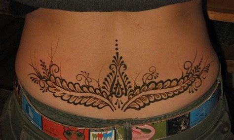 Henna Mehndi Tattoo Designs Idea For Lower Back Tattoos