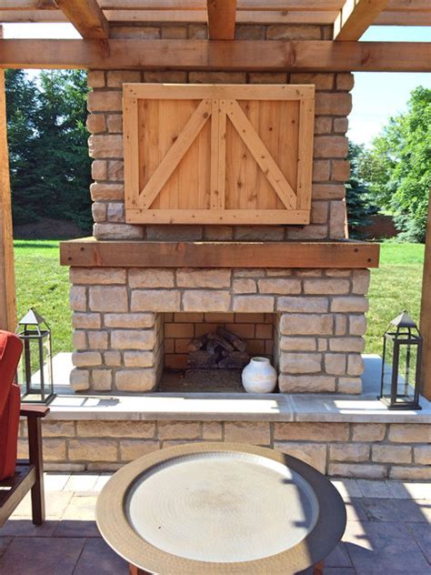 Distilled and barreled in the two brothers roundhouse, this whiskey was aged in an ideal environment and then blended with other select barrels from other distilleries, including a. Farmhouse outdoor fireplace with custom cedar tv cabinet ...