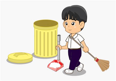 Jangan buang sampah(change in english prohibition). Chore Clipart Sense Responsibility - Kartun Buang Sampah ...