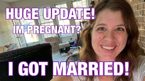 huge life update i got married im pregnant youtube