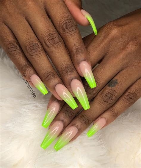 Lime Green Nail Designs 2022 Get Ready To Make A Statement The Fshn
