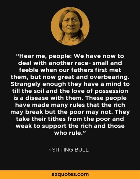 sitting bull quote native american wisdom