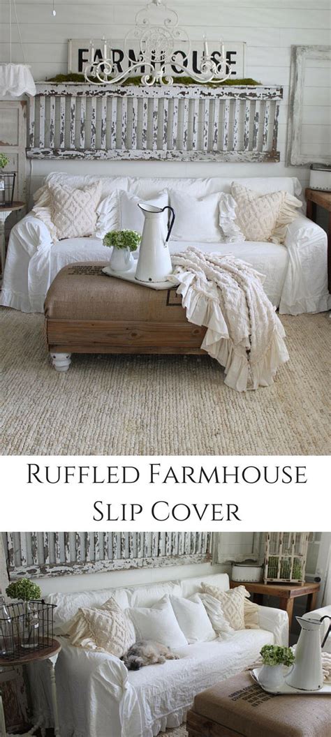If you're still in two minds about farmhouse sofa cover and are thinking about choosing a similar product, aliexpress is a great place to compare prices and sellers. Ruffled Sofa Slipcover for your Farmhouse, Cottage or ...