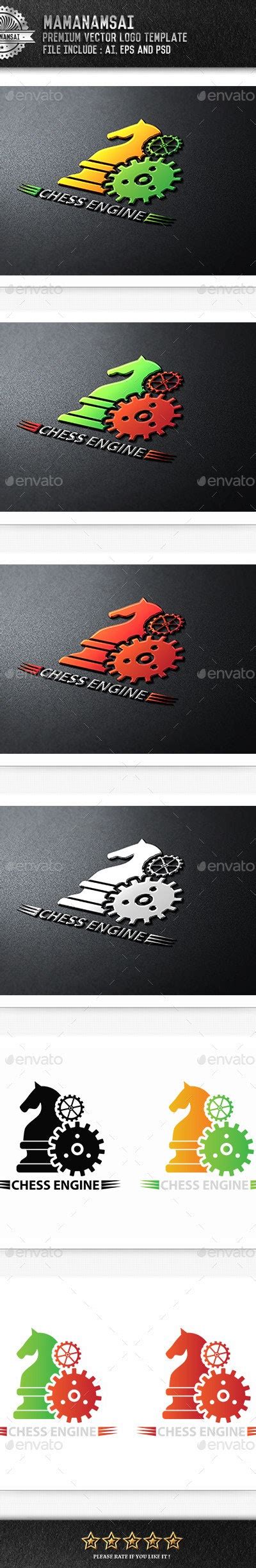 Chess Engine Logo Logo Templates Graphicriver