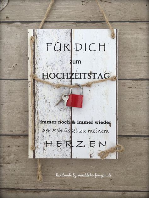 Wer seine perfekte geschenkidee zum hochzeitstag gefunden hat, möchte natürlich, dass die anderen gäste das geschenk zum hochzeitstag auf dem gabentisch auch sehen können. Zum Hochzeitstag... Schlüssel zum Herzen (Midi) | Geschenk ...