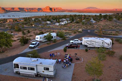 Az Camp Guide Wahweap Rv And Campground