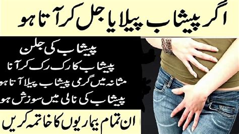 Peshab Ki Jalan Ka Ilaj Urinary Tract Infection In Urduhindi Urine Infection Ka Ilaj Youtube