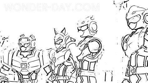 Miniforce Coloring Pages Coloring Pages For Kids And Adults Miniforce