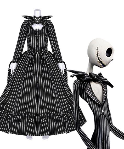 The Nightmare Before Christmas Female Jack Skellington Dress Halloween