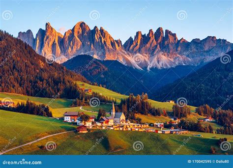 Santa Maddalena Santa Magdalena Village With Magical Dolomites