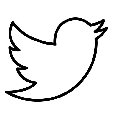 White Twitter Bird Transparent Background Clipart 911613 Pinclipart