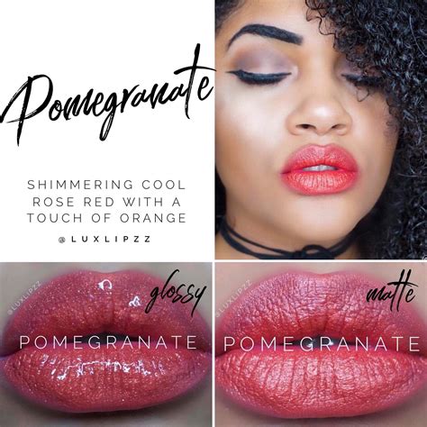 Pomegranate Lipsense Is A STUNNING SHIMMER Spring And Summer Must Have