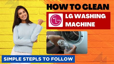 Lg Washing Machine Tub Clean Process Lg Front Load Washing Machine