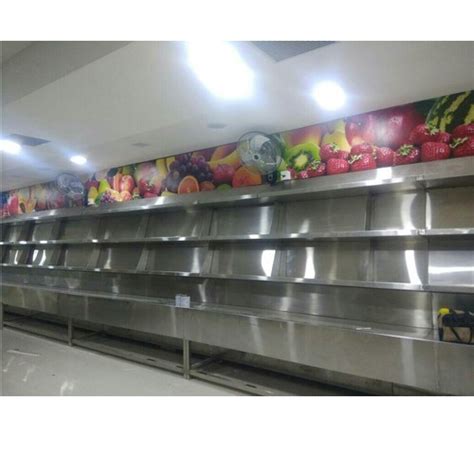 Metal Food Display Rack Rs 6000 Approx Assetmax Interiors Private