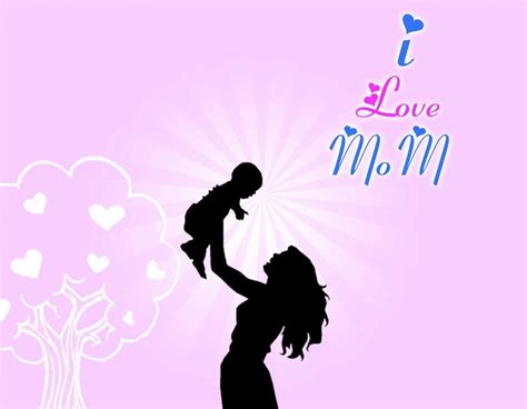 I Love Mom Wallpapers Wallpaper Cave