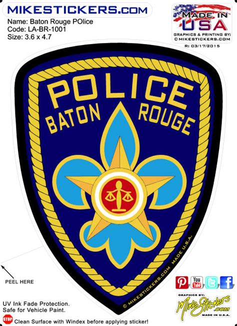 Mike Stickers Baton Rouge Police Department