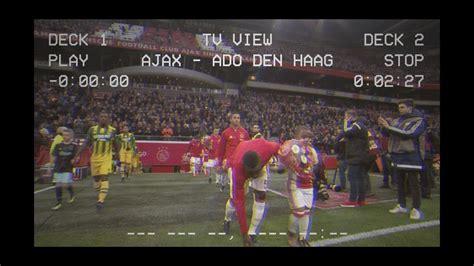 Ado den haag is een echte familie club en neemt haar maatschappelijke verantwoordelijkheid. Ajax - ADO Den Haag een seizoen geleden - YouTube