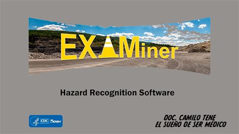 CDC Mining EXAMiner NIOSH Instalación y Ejecución YouTube