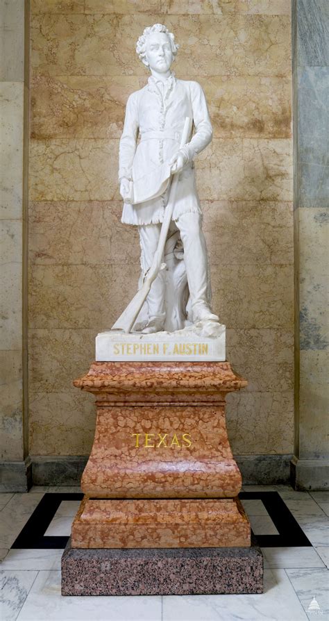 This Statue Of Stephen Austin Was Given To The Us Capitol National