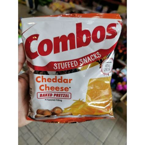 Combos Cheddar Cheese Baked Pretzel Shopee Philippines