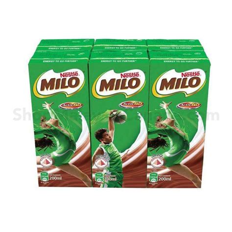Milo Original Rtd Box Ml X Packs Shop Malaysia