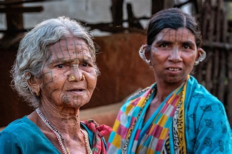 Portraits Of Adivasi Women In Odisha Louis Montrose Photography