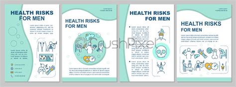Prostate Cancer Brochure Template Stock Vector Crushpixel