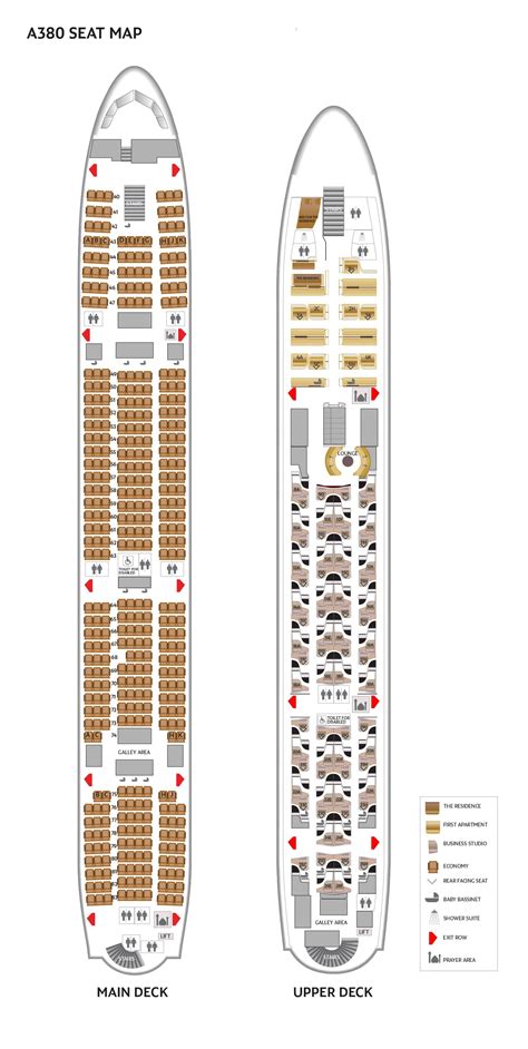 47 Seating Plan For A380 Etihad