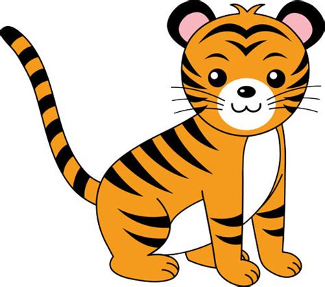 Tiger Cartoon Pictures Clipart Best