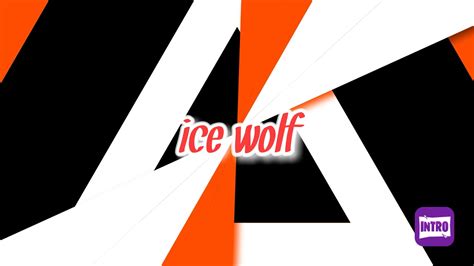 My New Ice Wolf Intro Youtube