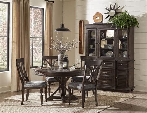 Buy Homelegance 1689 50 Cardano Hutch And Buffet In Charcoal Wood