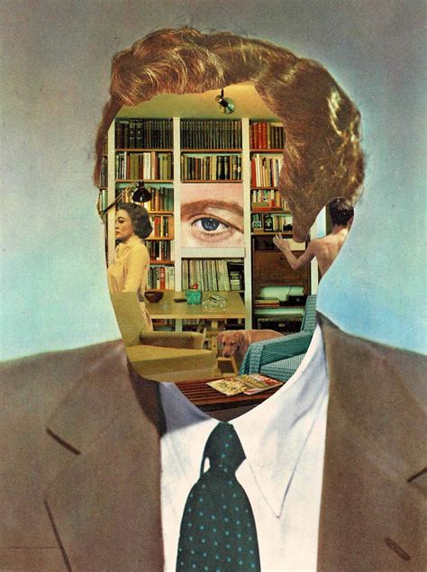 Cleverly Collaged Portraits Layer Vintage Ads And Magazine Spreads Into