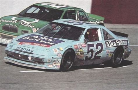 Jimmy means was one of my favorite drivers as a child~ he was one of the gritty, hard working owner/drivers in the cup series, and a true racer~ nascar has lacked drivers like means for many years now, and in today's post, i'm going to be talking about. #52 Alka Seltzer Jimmy Means 1990 JNJ - JNJ - JNJ Decals