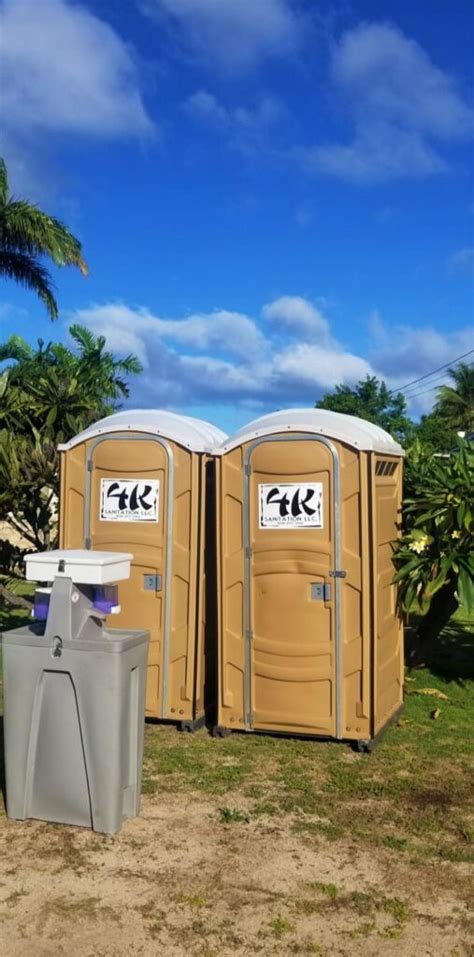 4k Sanitation Oahus Best Source For Porta Potty Rentals