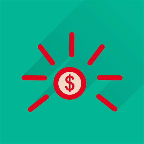 Flat Icon With Long Shadow Dollar Cent Vector Ai Eps Uidownload