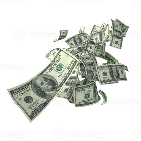 Dollar Bills Falling Down Background Overlay 11794064 Png