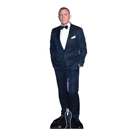 Buy Star Cutouts Cs1050 Daniel Craig Black Suit Lifesize Cardboard