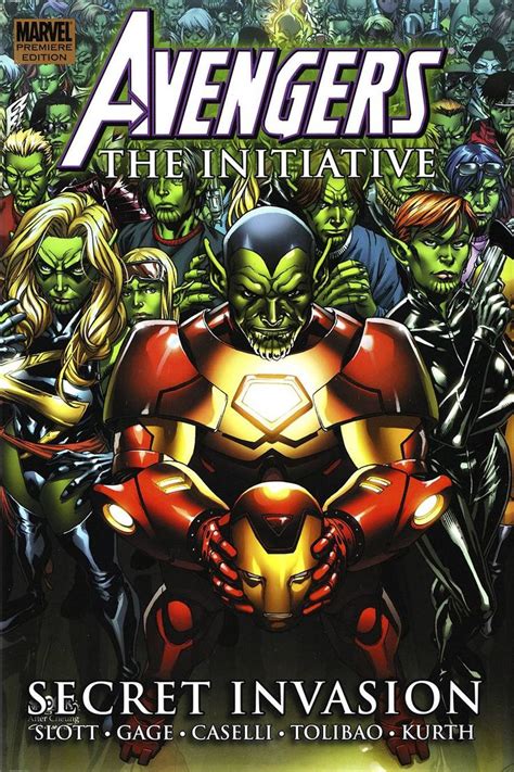 Avengers Initiative Prem Hc Vol 03 Secret Invasion Marvel Comics Art