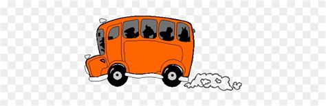 Transportation Bus Animated  Free Transparent Png Clipart Images